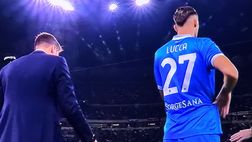 Milan-Napoli 2-1, triplo cambio per gli azzurri: dentro Lucca, Neres ed Elmas