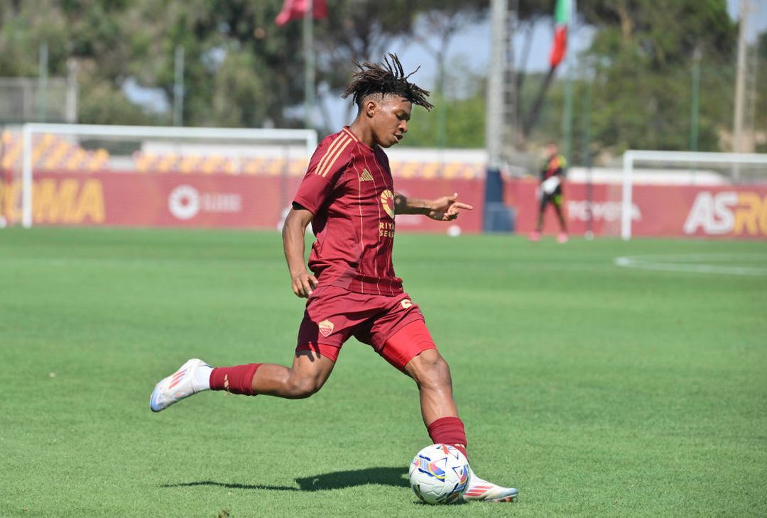 Roma, scarico a Trigoria e partitella con l’Ostiamare – FOTO GALLERY - immagine 5