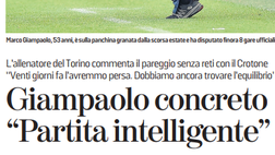 Video – Rassegna Stampa TN del 09/11/2020: “Giampaolo concreto”