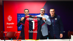 Zondacrypota official partner del Bologna