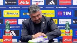 VIDEO / Gattuso, show in conferenza! Barella se ne va e lui…