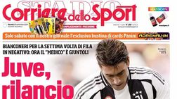 PRIMA PAGINA CORRIERE DELLO SPORT OGGI: “Conte cambia il Napoli, Neres in attacco”