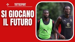 Milan, Abraham si gioca il futuro. Tomori fatica e rischia il posto