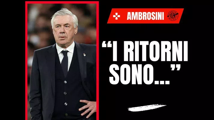 Allenatore Milan, Ambrosini: 'Ancelotti? I ritorni sono sempre molto pericolosi'