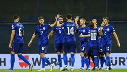 Poker della Croazia al Montenegro. Svizzera-Slovenia 3-0: il minutaggio di Sucic e Akanji