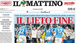 Il Napoli sui media: le prime pagine dei quotidiani di oggi