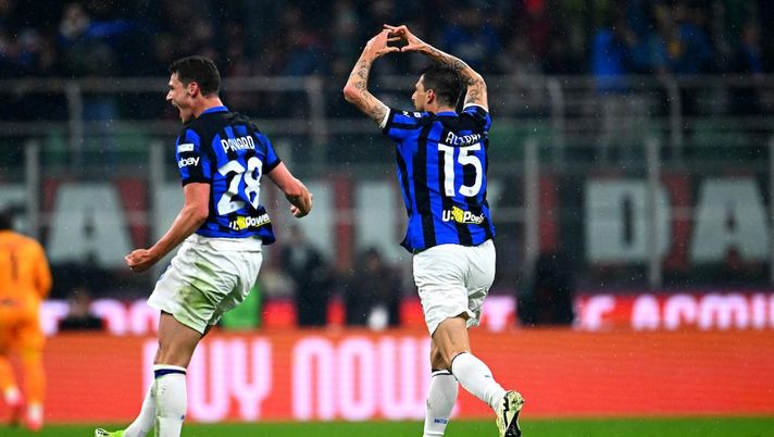 Inter, gol di Acerbi su assist di Pavard. L’ultima volta nel derby era nel 2012 - immagine 1