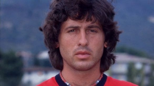 Claudio Onofri da giocatore Genoa-Milan