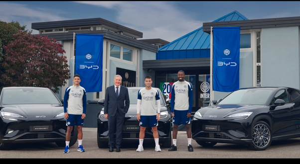 La consegna delle nuove SEALION 7 INTER EDITION del Gruppo BYD - immagine 1