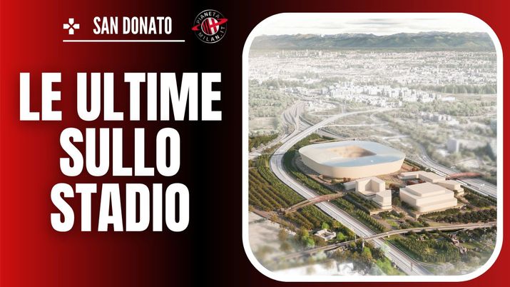 Nuovo stadio Milan San Donato rendering (ACMilan)