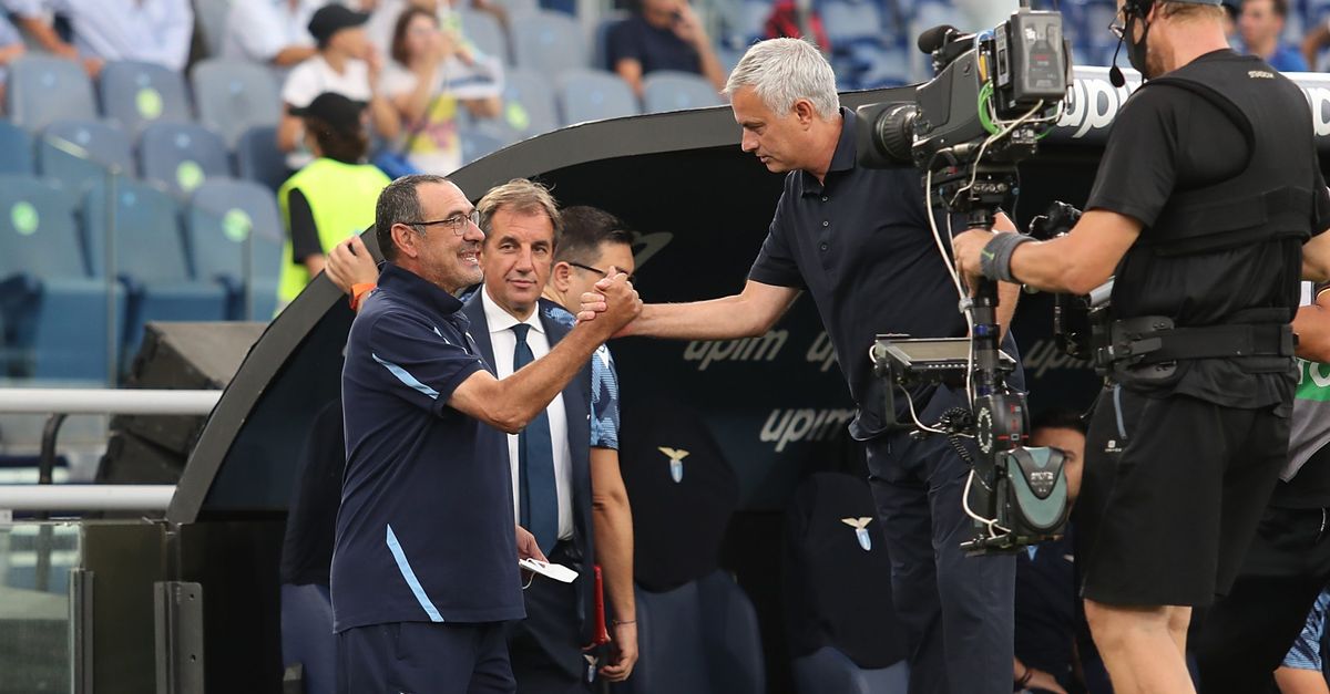 Coppa Italia Le Formazioni Ufficiali Di Lazio Roma Le Scelte Di Mourinho E Sarri Calcio 