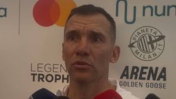 Milan, senti Shevchenko: “Leao? Non è un attaccante, ma conta l’atteggiamento” | Video