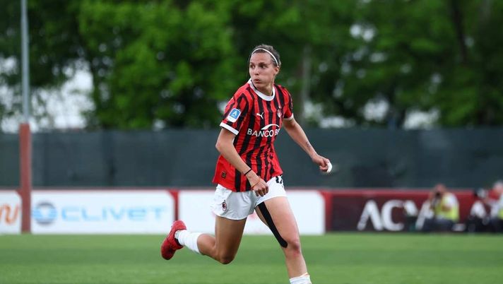 Valery Vigilucci (centrocampista Milan Femminile) | AC Milan News (Getty Images) Valery Vigilucci Milan Femminile