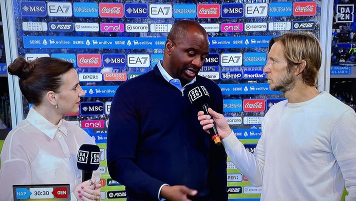 Napoli-Genoa, Vieira: “Vogliamo fare una bella partita e finire bene” - immagine 1