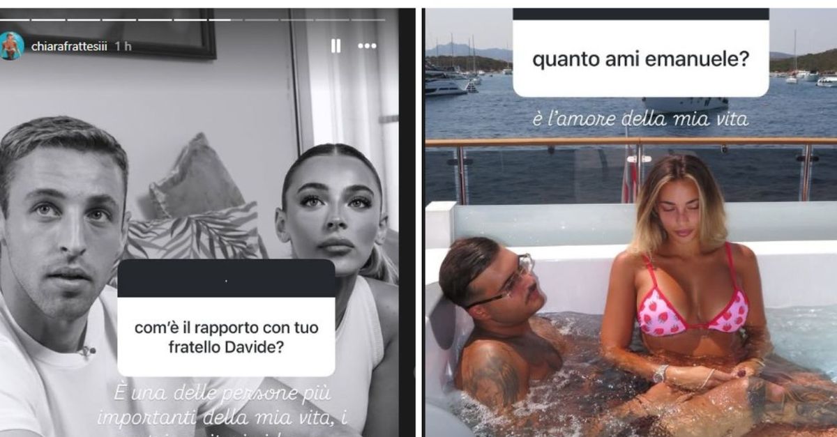 Chiara Frattesi: “Geolier? È l’amore della mia vita. Il rapporto con mio fratello Davide…” Chiara Frattesi: “Geolier? È l’amore della mia vita. Il rapporto con mio fratello Davide…”