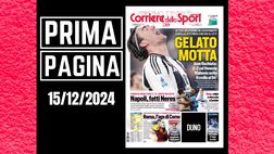 Prima pagina Corriere dello Sport: “Juventus, gelato Motta”