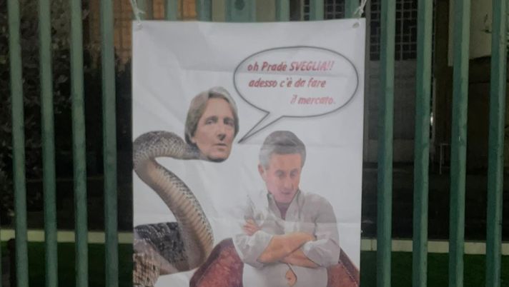 FOTO VN – Mercato, striscione ironico al Franchi. UV73 si dissocia - immagine 1