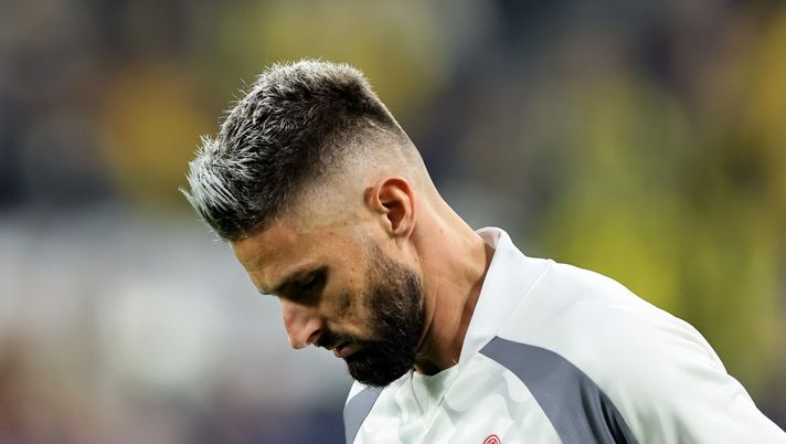 Olivier Giroud Ac Milan Borussia Dortmund-Milan Champions League 2023-24
