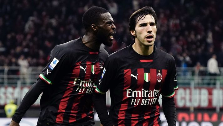 Tomori Tonali AC Milan Milan-Spezia 2-1 Serie A 2022-2023