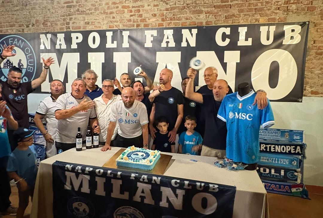 Festa di fine anno per il Napoli Fan Club Milano: presenti tre ospiti speciali! – LE FOTO - immagine 8
