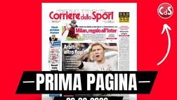 Prima pagina Corriere dello Sport: “Milan, regalo all’Inter: perde 0-1 contro il Parma a ‘San Siro'”