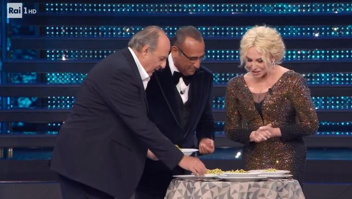 Sanremo, Clerici: sul palco le trofie al pesto. E parte la frecciatina: “Visto che so di sugo…” - immagine 1