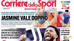 PRIMA PAGINA CORRIERE DELLO SPORT OGGI: “Conte Reale, presentazione il 26″