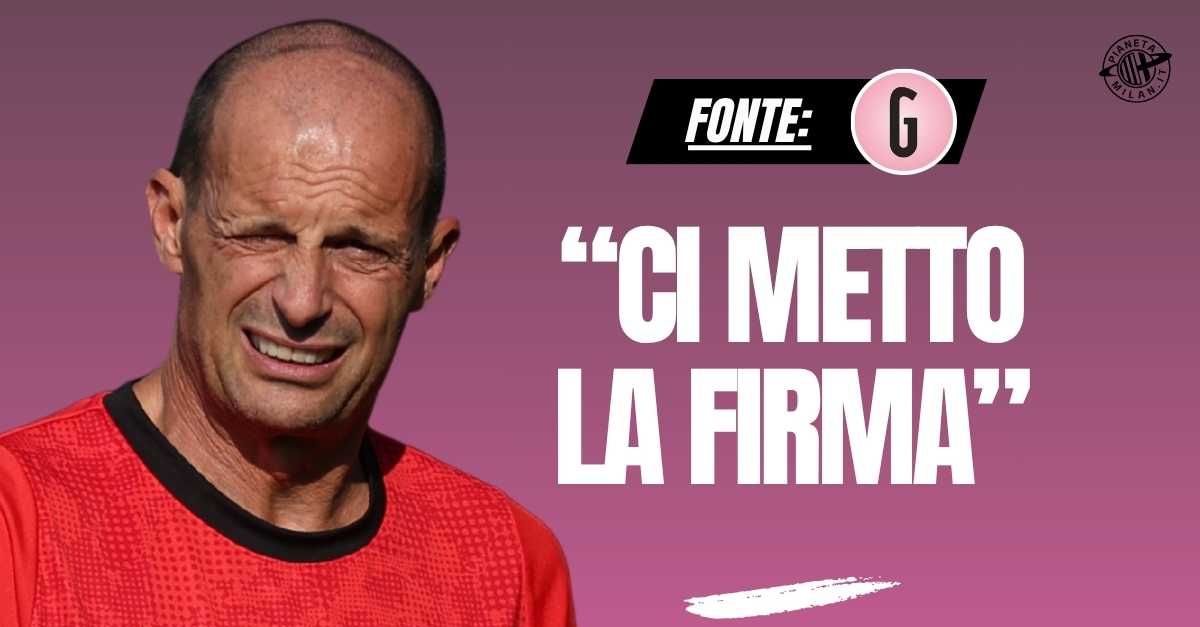 Mauro: “Milan, con Allegri meno gol. E sarai tra le prima 4, metto la firma!”