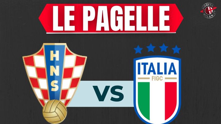 Pagelle Croazia vs Italia 24062024 PianetaMilan