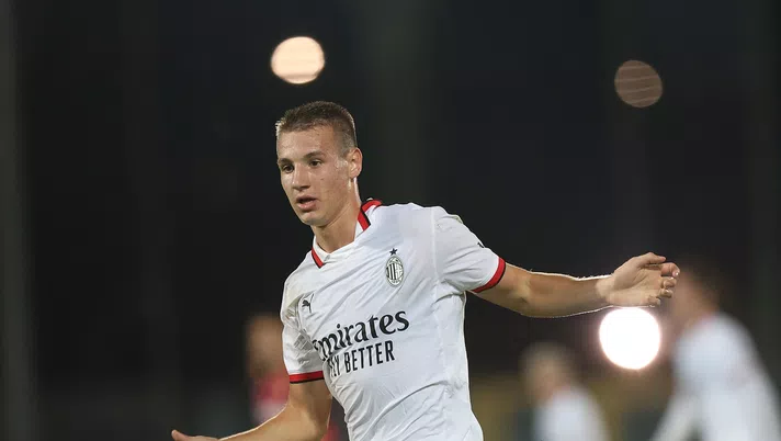 Francesco Camarda Lucchese v Milan Futuro Serie C 2024-25