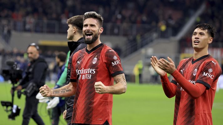 Olivier Giroud, attaccante del Milan
