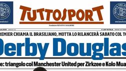 PRIMA PAGINA TUTTOSPORT OGGI: “Derby Douglas”