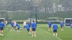 VIDEO FCIN1908 / Inter, il torello ad Appiano Gentile nella rifinitura