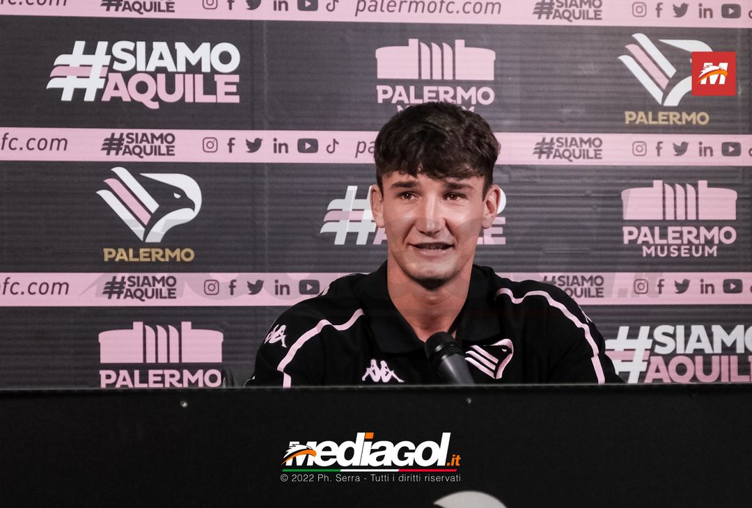 FOTO RITIRO PALERMO, la conferenza stampa di Samuele Damiani (Gallery) - immagine 17