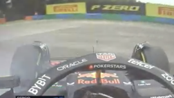 F1 GP Ungheria, un bambino piange dopo l’incidente di Perez