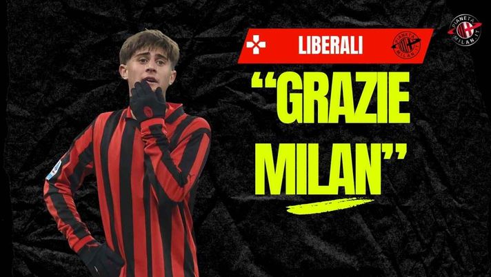 Liberali dice addio al Milan: 'Non ti ringrazierò mai abbastanza' | FOTO