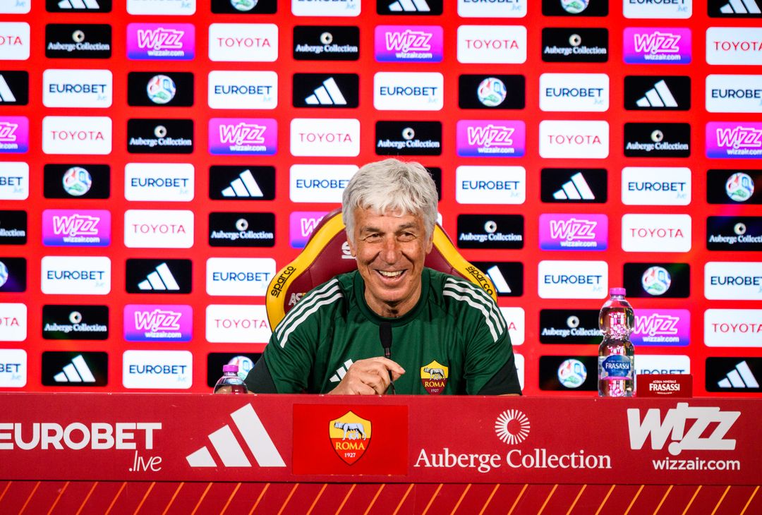 Roma-Atalanta, la conferenza stampa di Gian Piero Gasperini – FOTO GALLERY - immagine 6