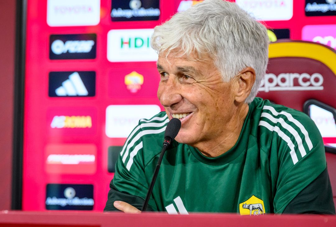 Pisa-Roma, la conferenza stampa di Gian Piero Gasperini – FOTO GALLERY - immagine 5