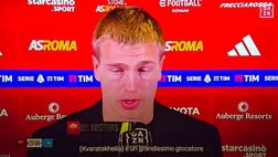 Roma, Kristensen: “Kvara,  grande giocatore! Ecco cosa farò per contenerlo”