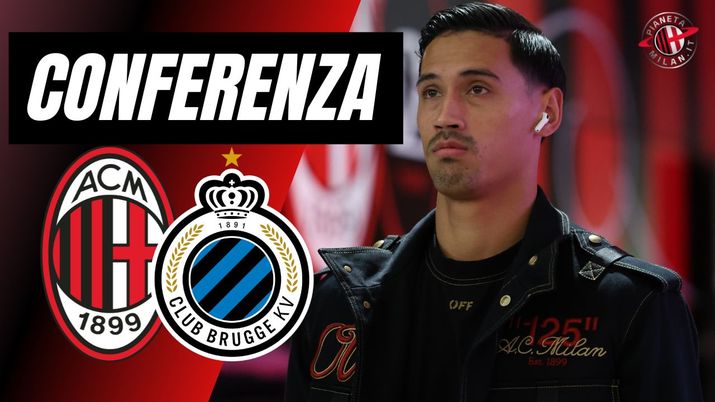 Milan-Bruges Champions League 2024-25 Reijnders conferenza