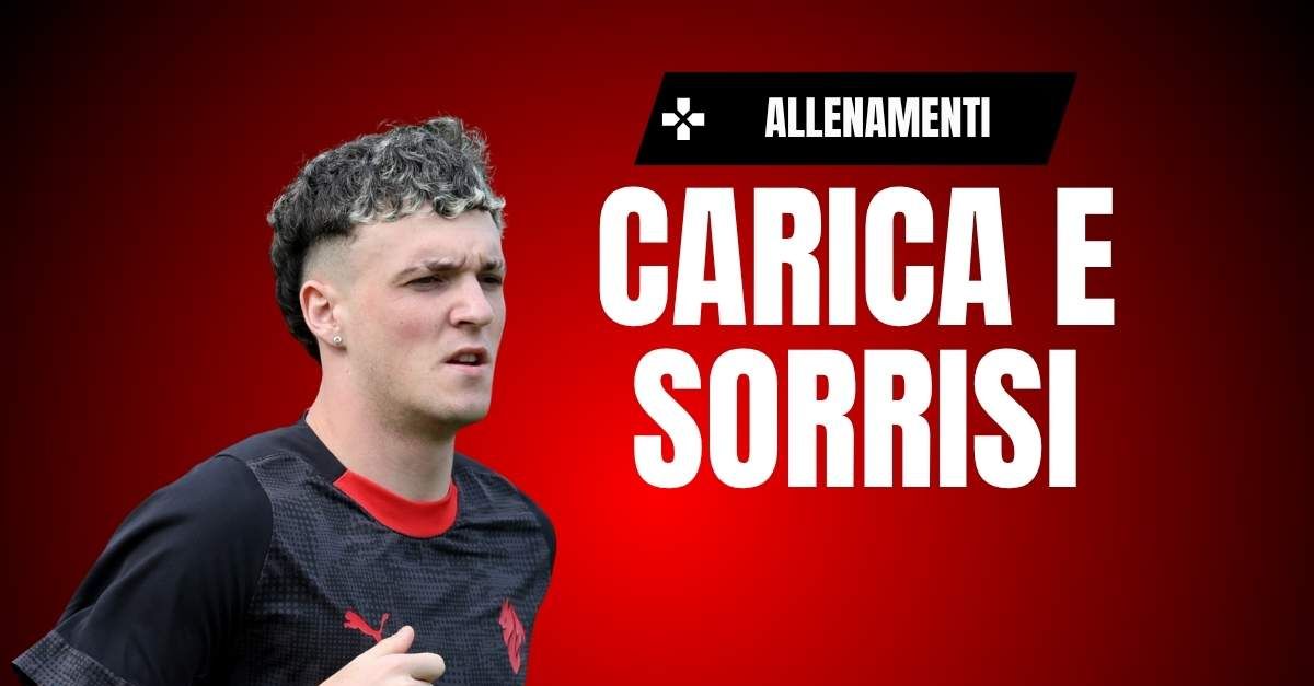 allenamenti milan sessioni di tiri jimenez tanta carica e sorrisi video