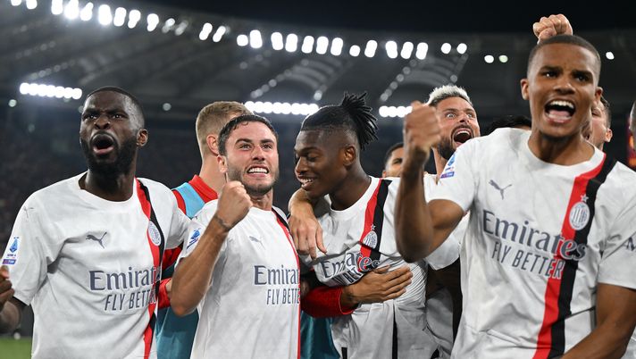 Rafael Leao AC Milan Roma-Milan 1-2 Serie A 2023-2024