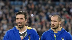 Chiellini si ritira, Buffon: “Siamo caduti, ci siamo rialzati, abbiamo vinto: tu sei…”
