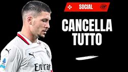 Milan, Jovic ti ha già dimenticato: l’indizio social non lascia alcun dubbio