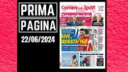 Prima pagina Corriere dello Sport: Europei, tutta un’altra Italia