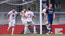 Verona rimontato e incornato, al Bentegodi vince il Torino 1-2. A Salerno sarà decisiva