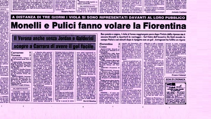In Coppa Italia la Fiorentina non supera il Como a Firenze da più di 40 anni In Coppa Italia la Fiorentina non supera il Como a Firenze da più di 40 anni - immagine 1