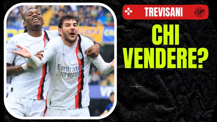 Theo Hernández e Rafael Leao AC Milan Lecce-Milan Serie A 2023-2024