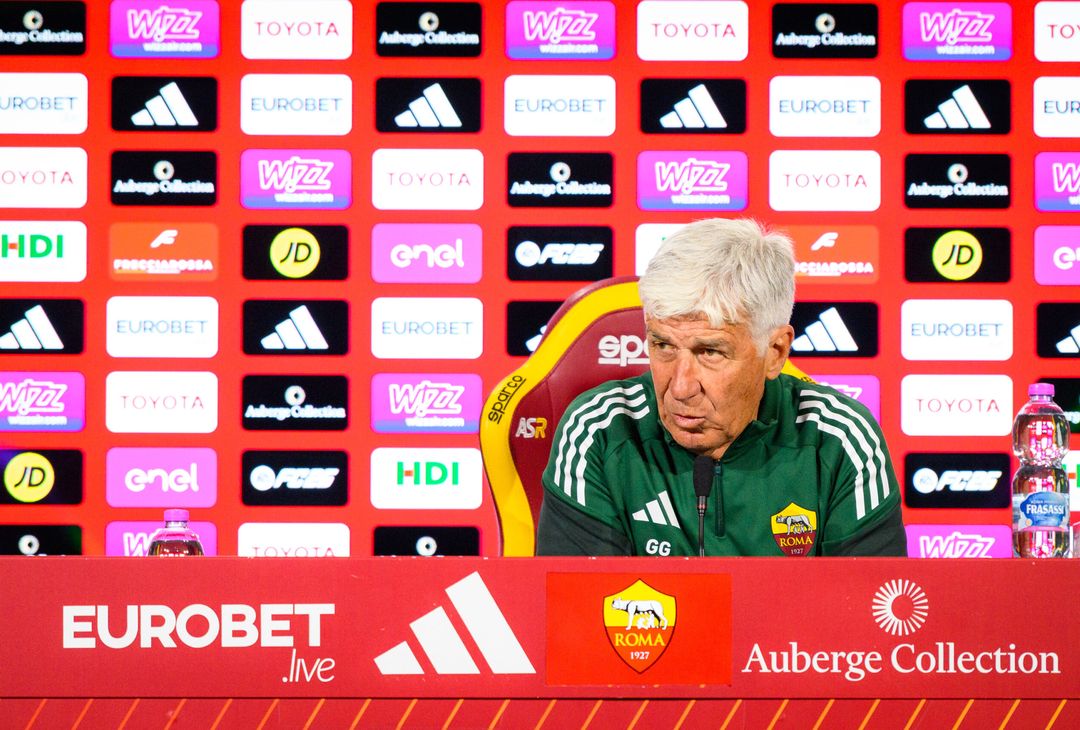 Roma-Fiorentina, la conferenza stampa di Gasperini – FOTOGALLERY - immagine 10