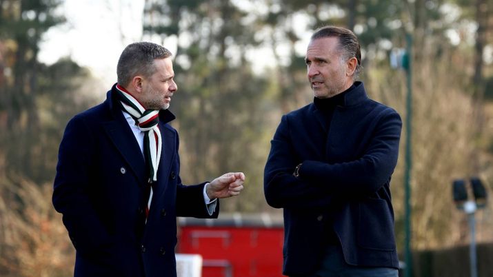 Giorgio Furlani, amministratore delegato AC Milan, con Gerry Cardinale, managing partner fondo RedBird e proprietario del club rossonero